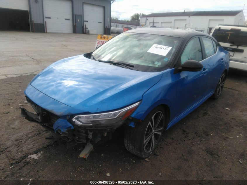 2021 NISSAN SENTRA SR - 3N1AB8DV7MY257125