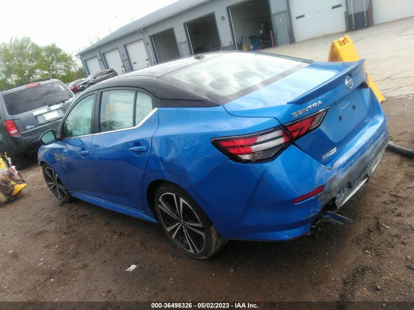 2021 NISSAN SENTRA SR - 3N1AB8DV7MY257125