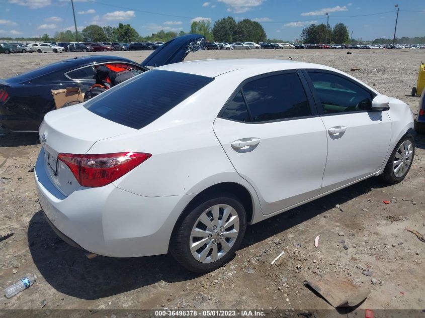 2019 TOYOTA COROLLA L/LE/SE/XLE/XSE - 2T1BURHE5KC244365