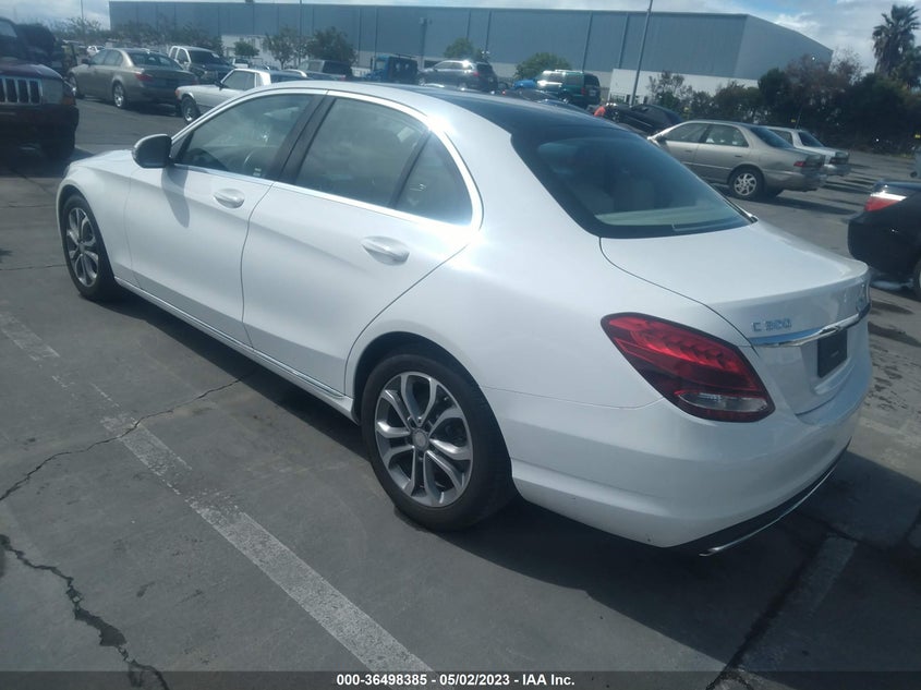 VIN 55SWF4JB8HU201351 2017 MERCEDES-BENZ C-CLASS C 300