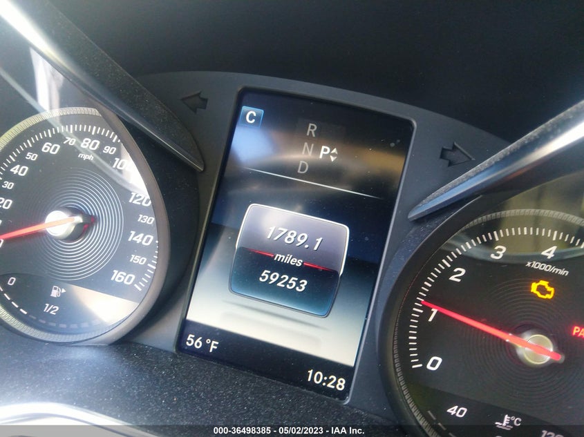 VIN 55SWF4JB8HU201351 2017 MERCEDES-BENZ C-CLASS C 300