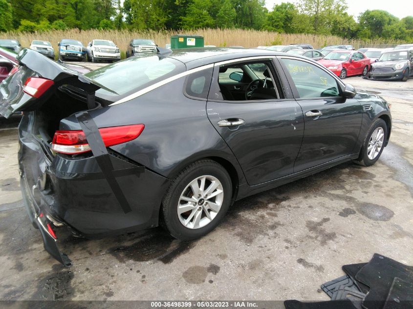 2016 KIA OPTIMA LX - KNAGT4L36G5109172