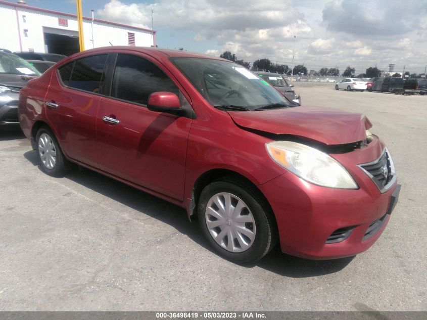 2014 NISSAN VERSA SV - 3N1CN7AP4EK447601