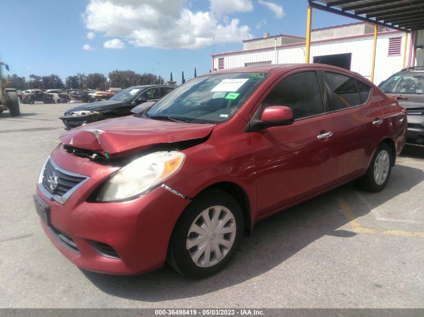 2014 NISSAN VERSA SV - 3N1CN7AP4EK447601