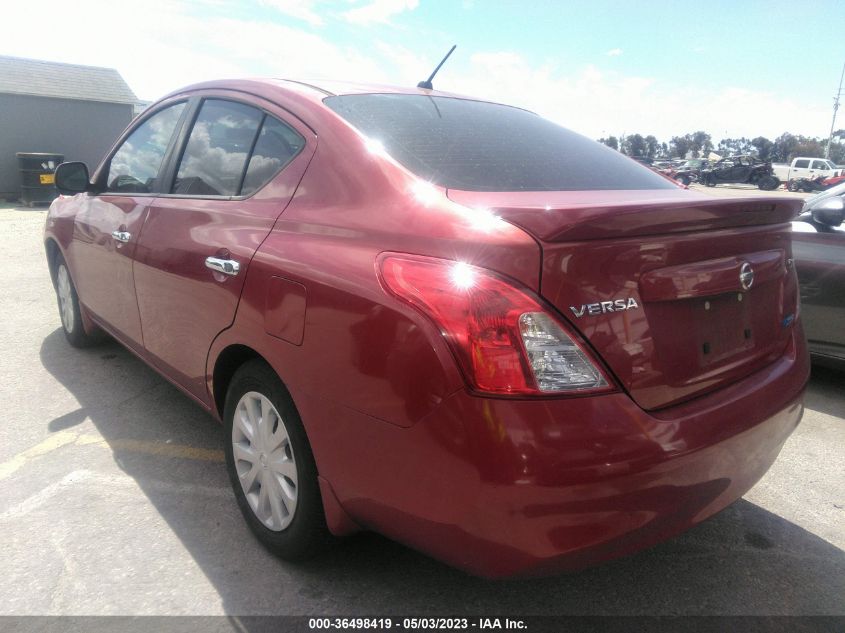 2014 NISSAN VERSA SV - 3N1CN7AP4EK447601