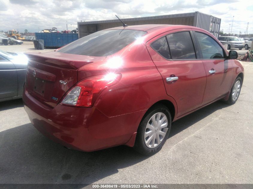 2014 NISSAN VERSA SV - 3N1CN7AP4EK447601