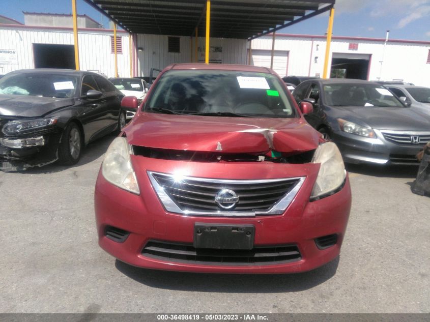 2014 NISSAN VERSA SV - 3N1CN7AP4EK447601