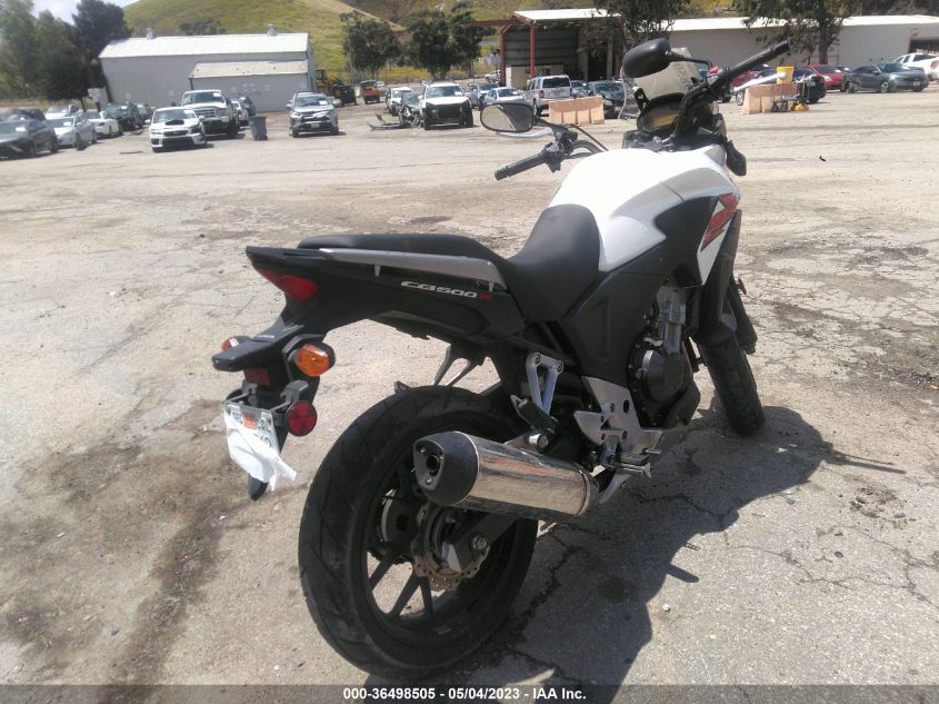 2014 HONDA CB500 X MLHPC4607E5100124