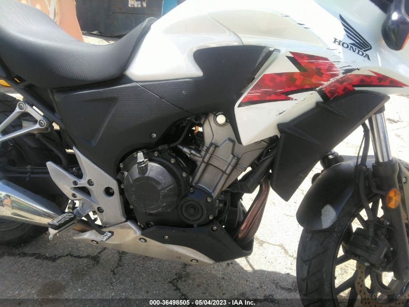2014 HONDA CB500 X MLHPC4607E5100124
