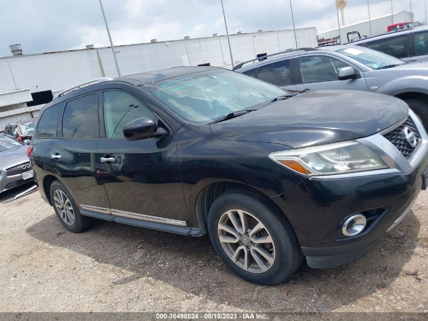 2013 NISSAN PATHFINDER SL - 5N1AR2MN3DC626766
