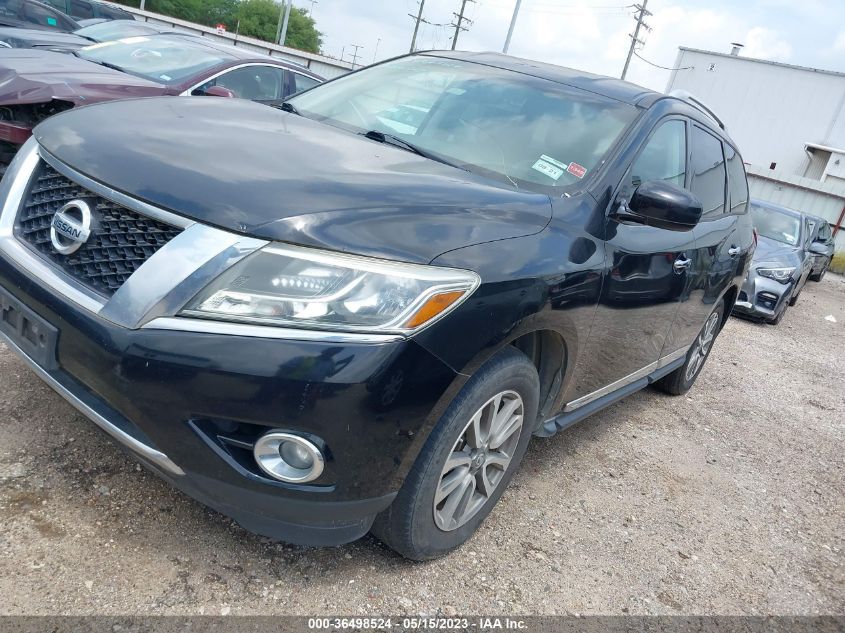 2013 NISSAN PATHFINDER SL - 5N1AR2MN3DC626766