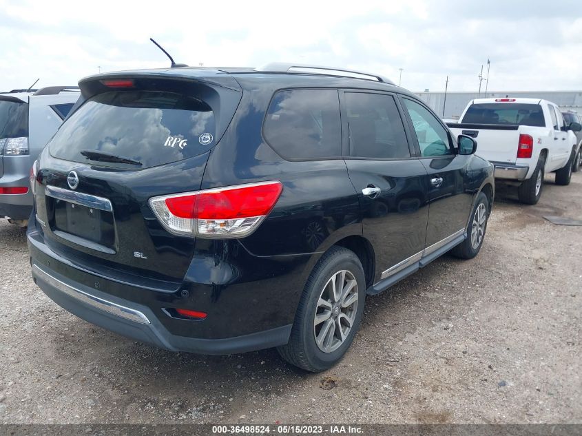 2013 NISSAN PATHFINDER SL - 5N1AR2MN3DC626766