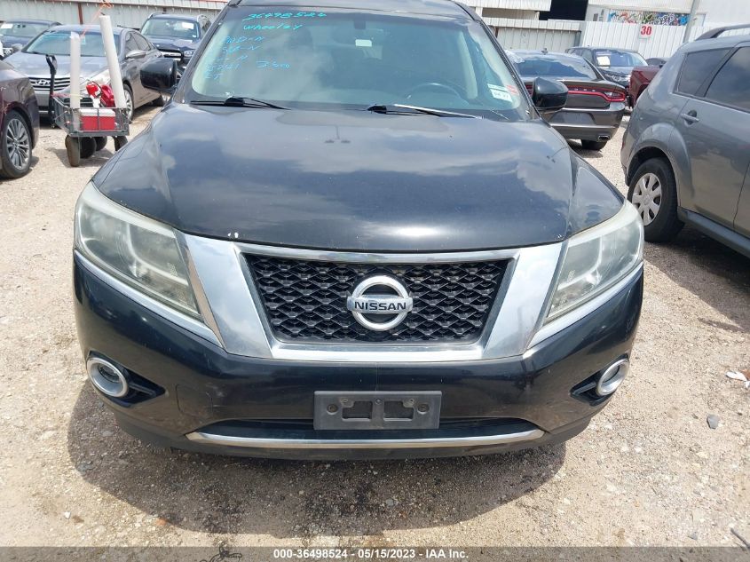 2013 NISSAN PATHFINDER SL - 5N1AR2MN3DC626766