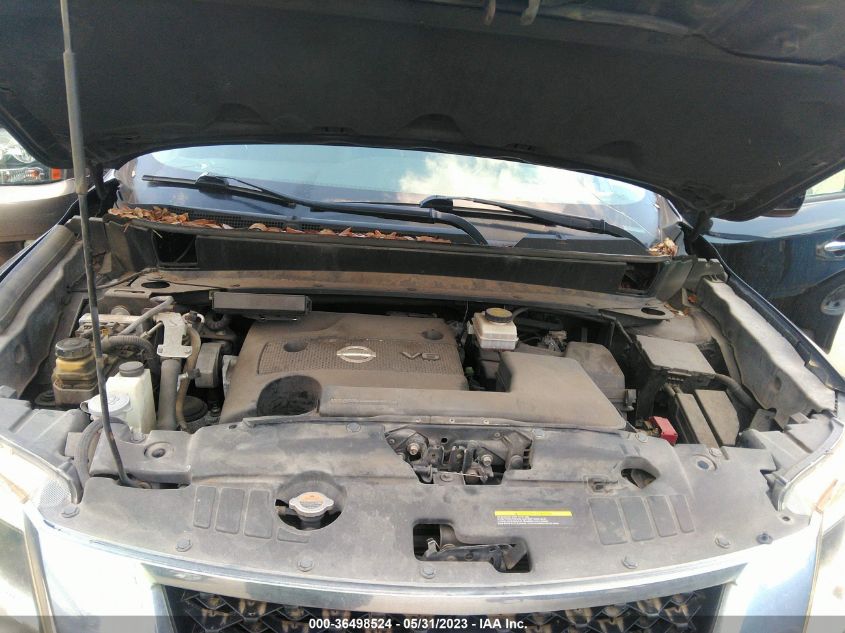 2013 NISSAN PATHFINDER SL - 5N1AR2MN3DC626766