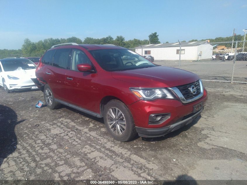 2018 NISSAN PATHFINDER SV - 5N1DR2MM8JC654546