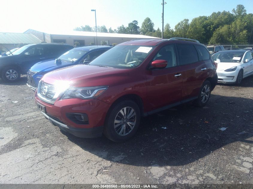 2018 NISSAN PATHFINDER SV - 5N1DR2MM8JC654546