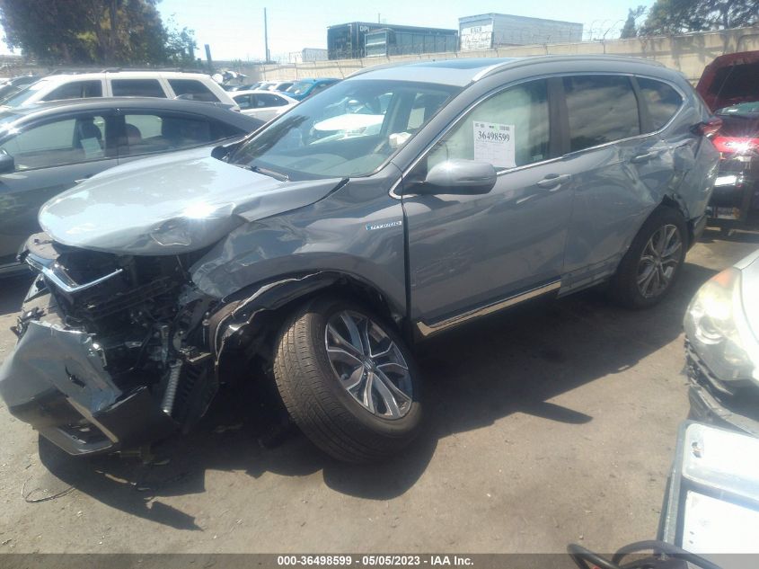 2021 HONDA CR-V HYBRID TOURING 7FART6H96ME025663