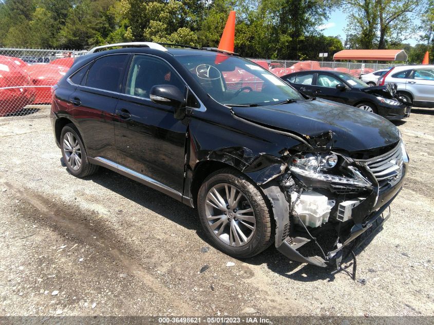 VIN 2T2ZK1BA1DC109653 2013 LEXUS RX 350 no.1