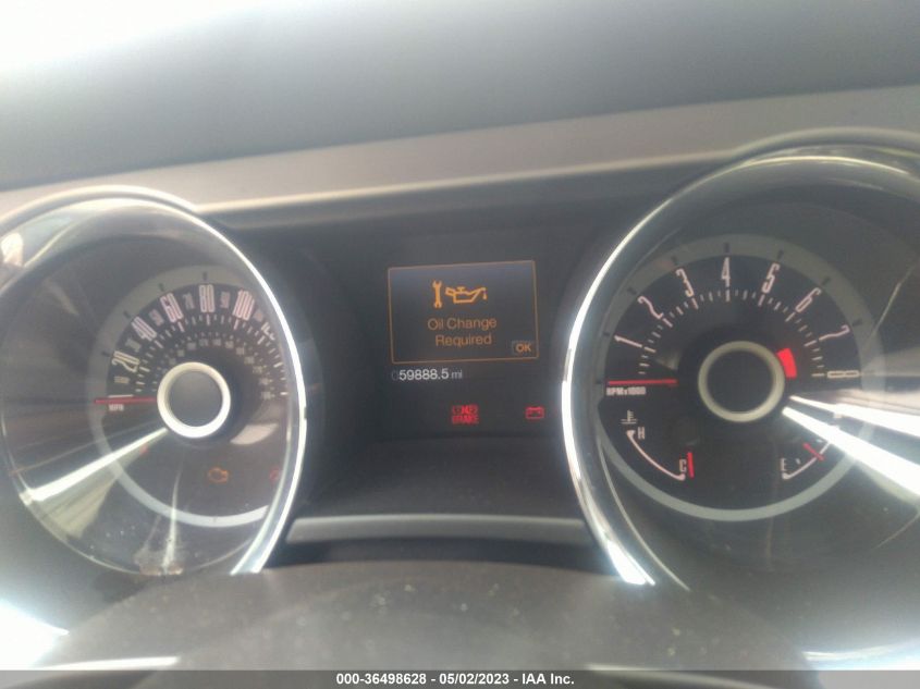 2013 FORD MUSTANG V6 - 1ZVBP8AM4D5231574