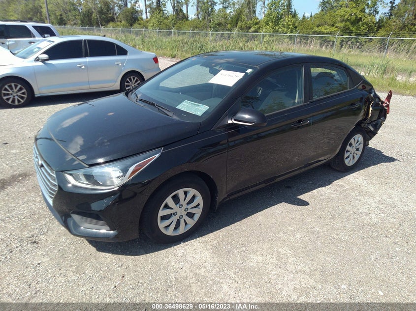 VIN 3KPC24A69ME135895 2021 HYUNDAI ACCENT SE