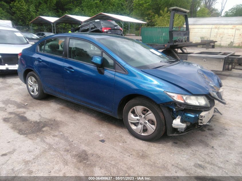 2013 HONDA CIVIC SDN LX - 19XFB2F52DE043321
