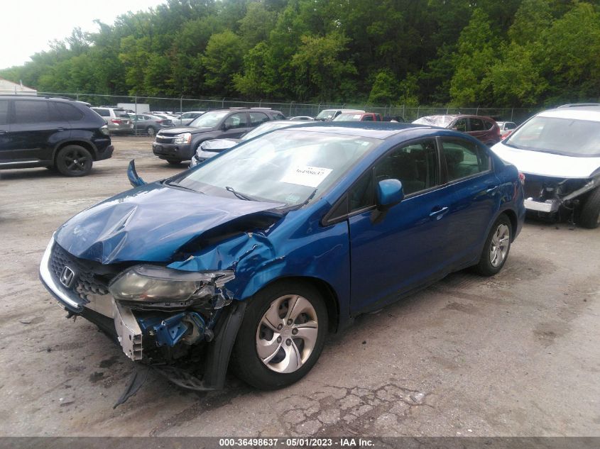 2013 HONDA CIVIC SDN LX - 19XFB2F52DE043321