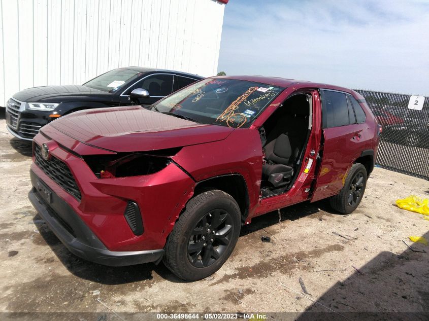 2022 TOYOTA RAV4 LE - 2T3H1RFV2NW201005