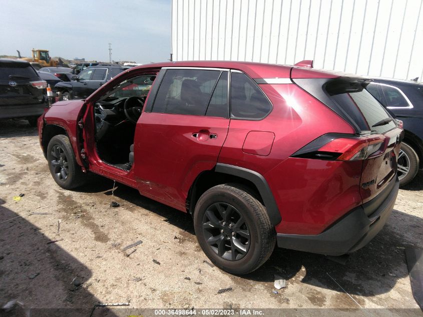 2022 TOYOTA RAV4 LE - 2T3H1RFV2NW201005