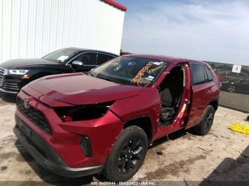 2022 TOYOTA RAV4 LE - 2T3H1RFV2NW201005