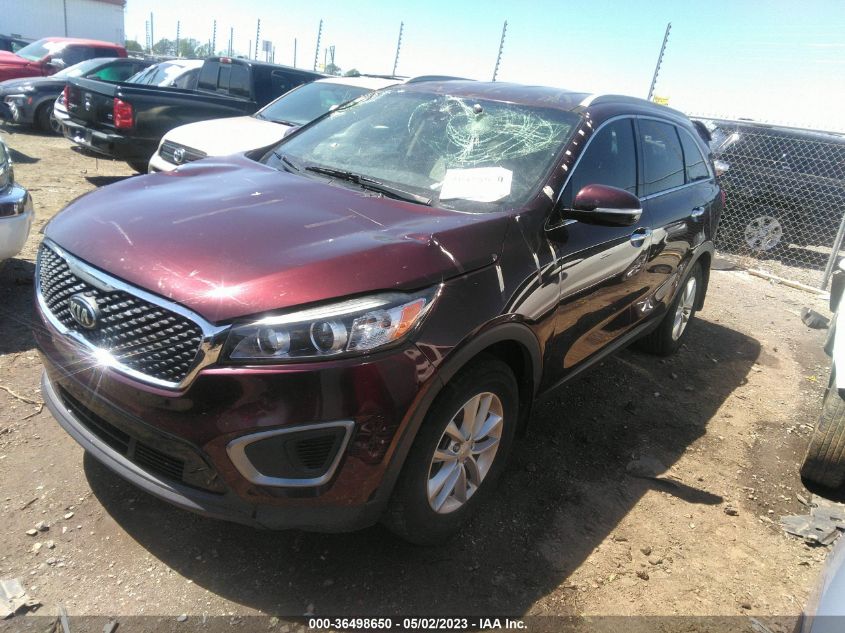 2017 KIA SORENTO LX - 5XYPG4A30HG205768