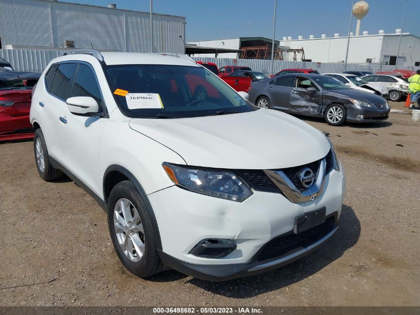 2016 NISSAN ROGUE SV - KNMAT2MT3GP731521