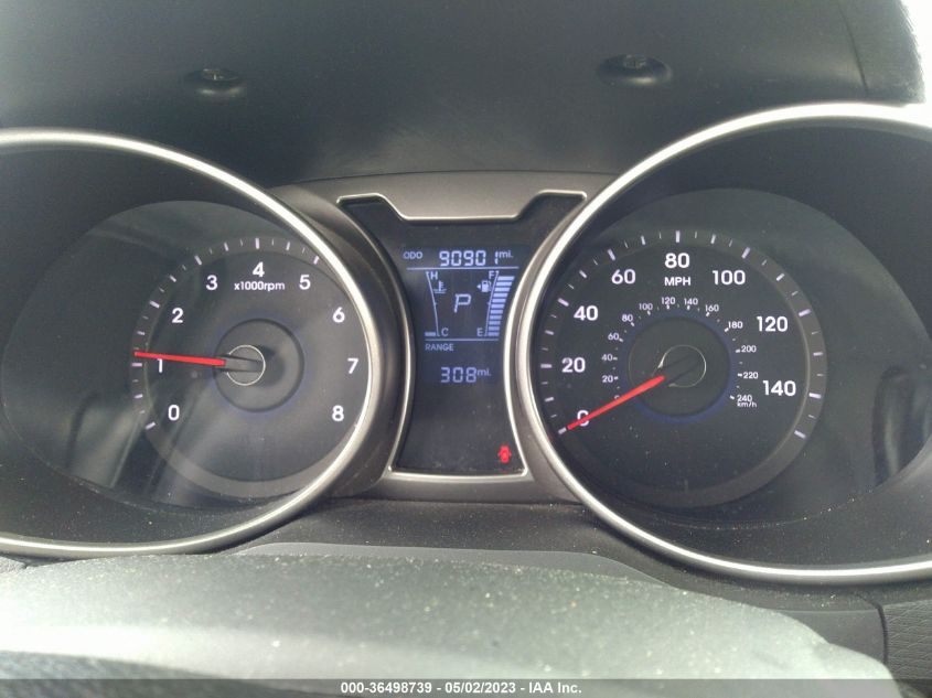 2013 HYUNDAI VELOSTER W/RED INT - KMHTC6AD6DU129637