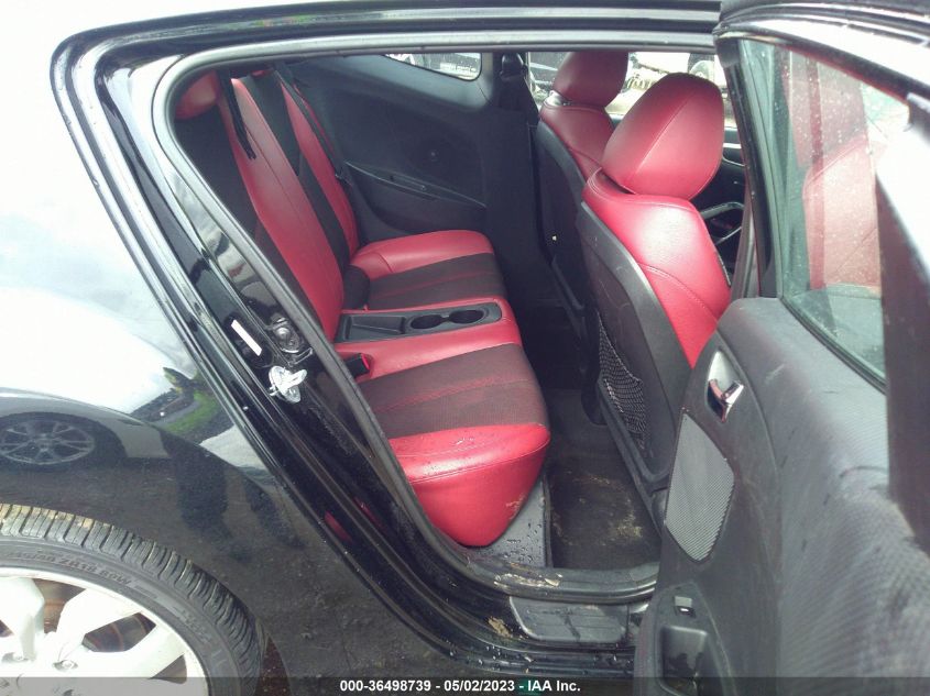 2013 HYUNDAI VELOSTER W/RED INT - KMHTC6AD6DU129637