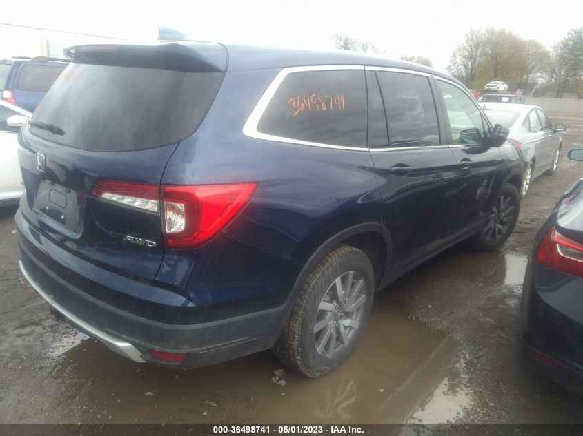 2019 HONDA PILOT EX - 5FNYF6H35KB027640