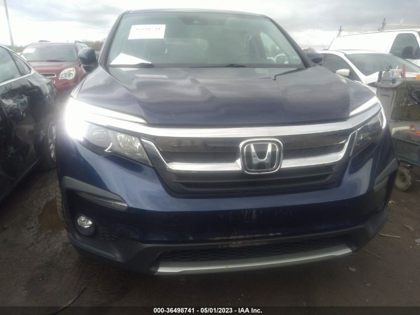 2019 HONDA PILOT EX - 5FNYF6H35KB027640