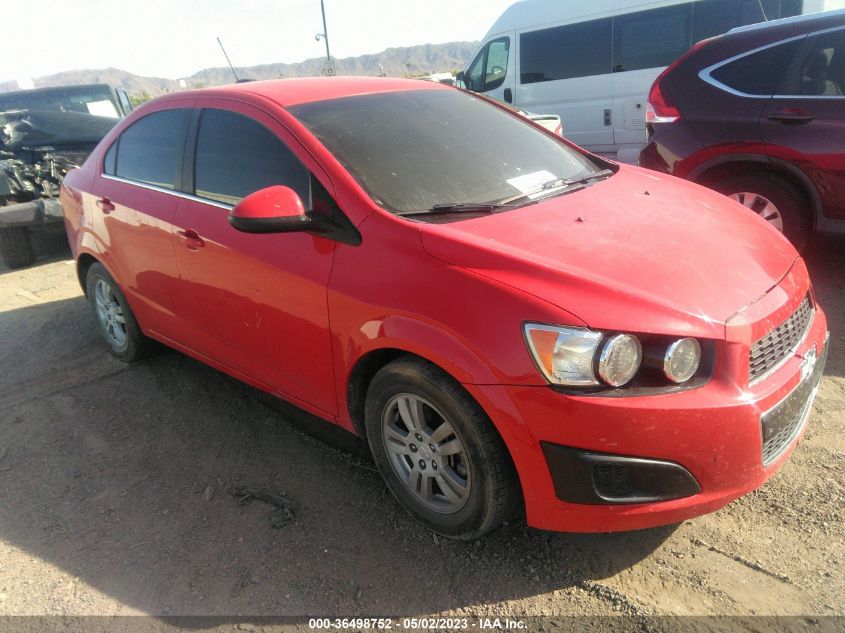2016 CHEVROLET SONIC LT - 1G1JC5SH5G4137135