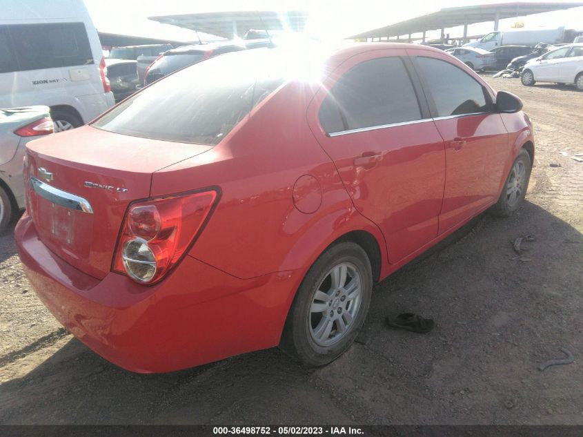 2016 CHEVROLET SONIC LT - 1G1JC5SH5G4137135