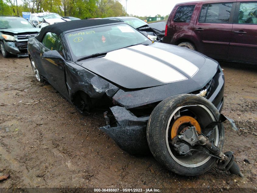 2013 CHEVROLET CAMARO LT - 2G1FC3D36D9238236