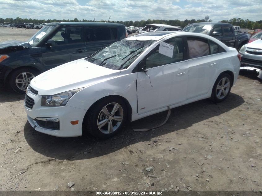 2015 CHEVROLET CRUZE LT - 1G1PE5SBXF7270129