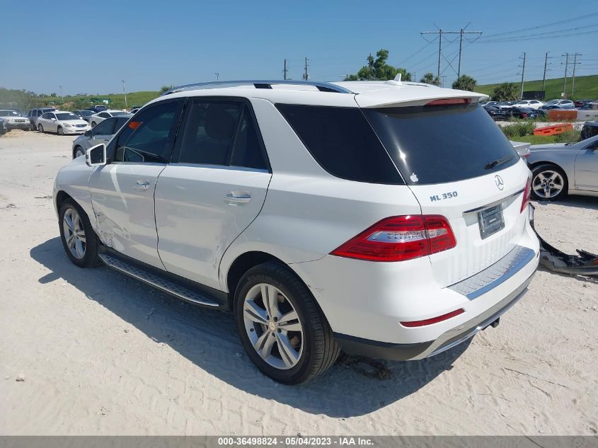 2015 MERCEDES-BENZ M-CLASS ML 350 - 4JGDA5JBXFA550350