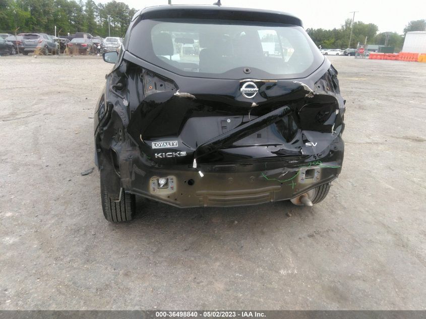 2019 NISSAN KICKS SV - 3N1CP5CU5KL513550