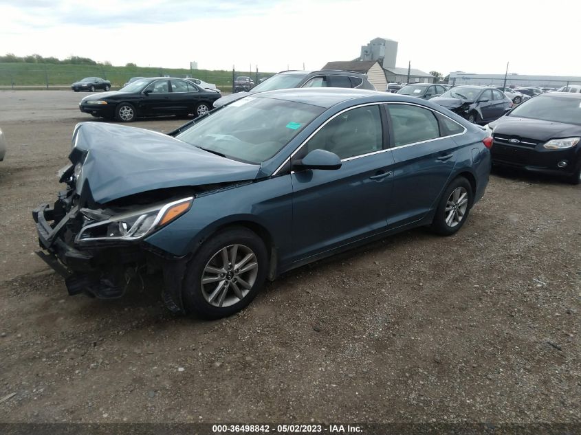 2015 HYUNDAI SONATA 2.4L SE - 5NPE24AF8FH208813