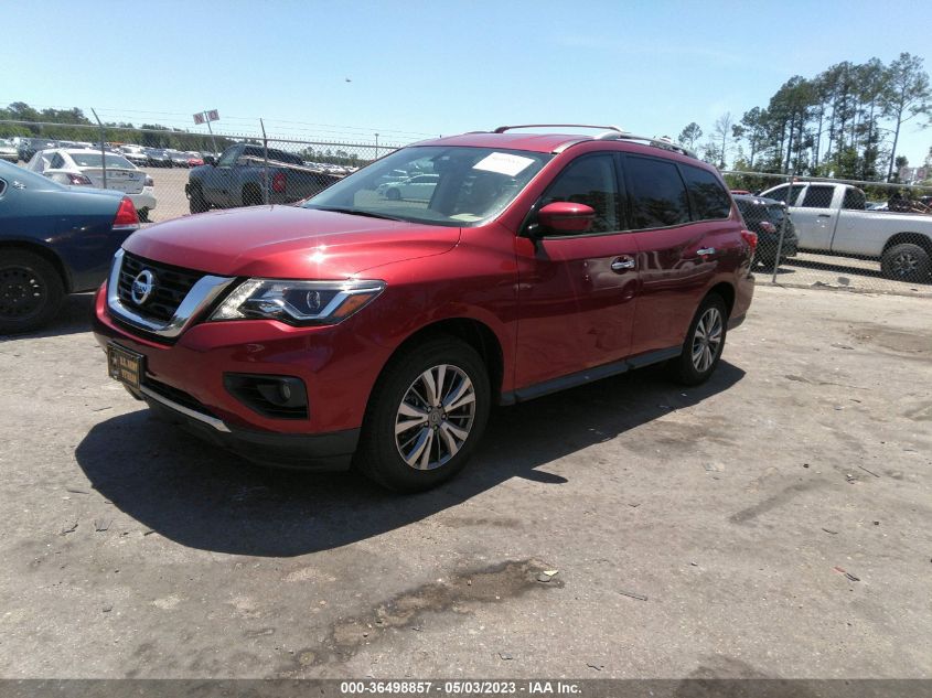 2018 NISSAN PATHFINDER SV - 5N1DR2MM4JC658335