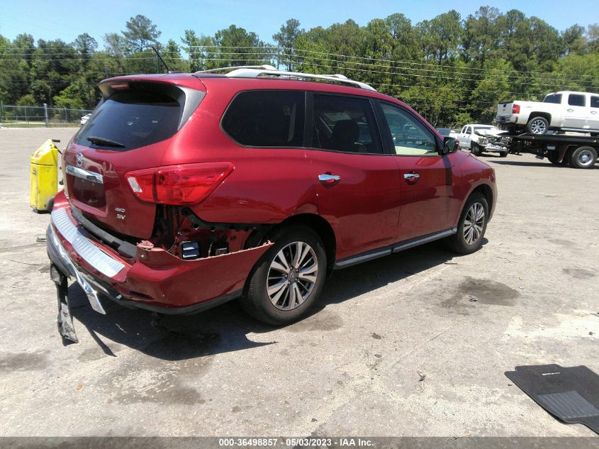 2018 NISSAN PATHFINDER SV - 5N1DR2MM4JC658335