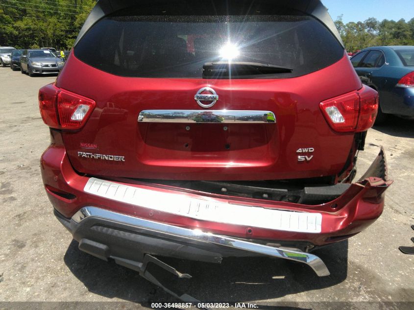 2018 NISSAN PATHFINDER SV - 5N1DR2MM4JC658335