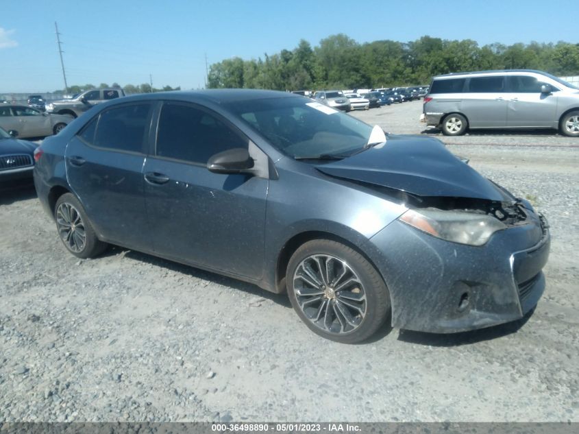 2015 TOYOTA COROLLA S - 2T1BURHE6FC260208