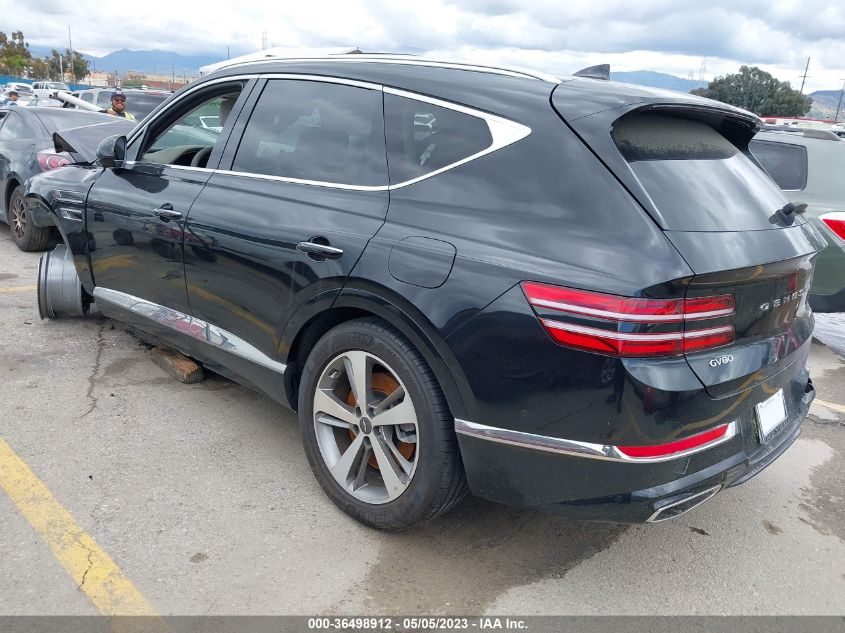 2021 GENESIS GV80 ADVANCED + KMUHCESC8MU048307