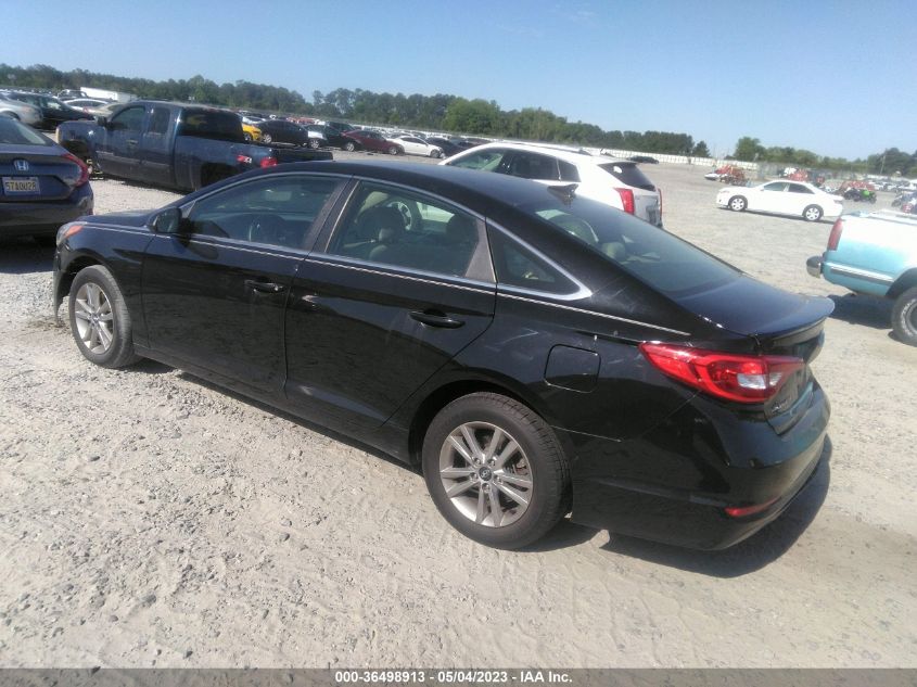 2015 HYUNDAI SONATA 2.4L SE - 5NPE24AF7FH258750