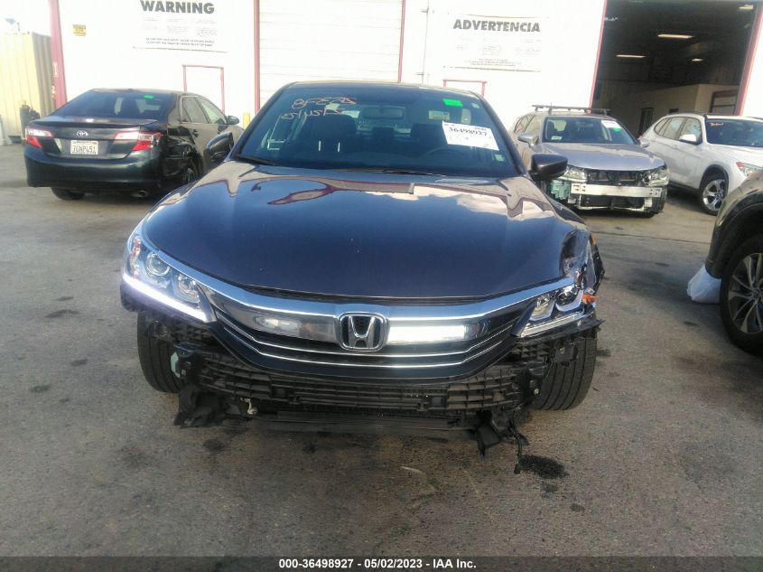 2016 HONDA ACCORD SEDAN SPORT - 1HGCR2F52GA074091