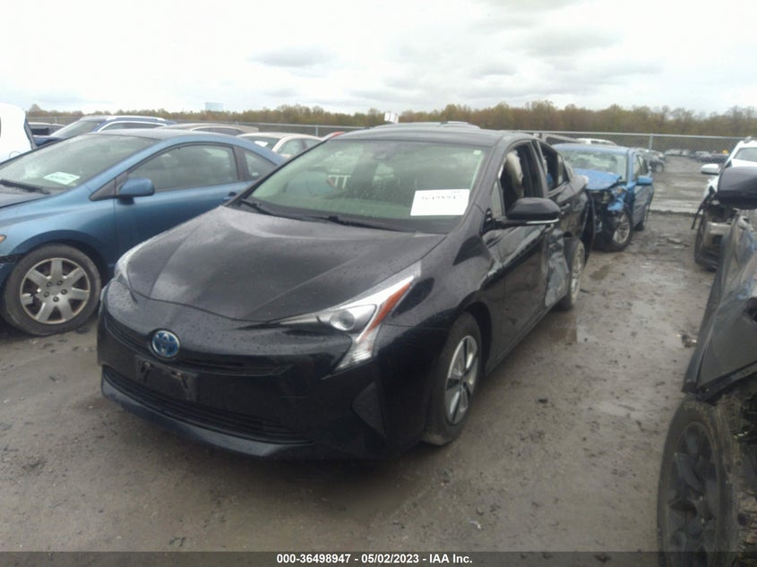 VIN JTDKARFUXJ3553338 2018 TOYOTA PRIUS TWO/TWO ECO/THREE